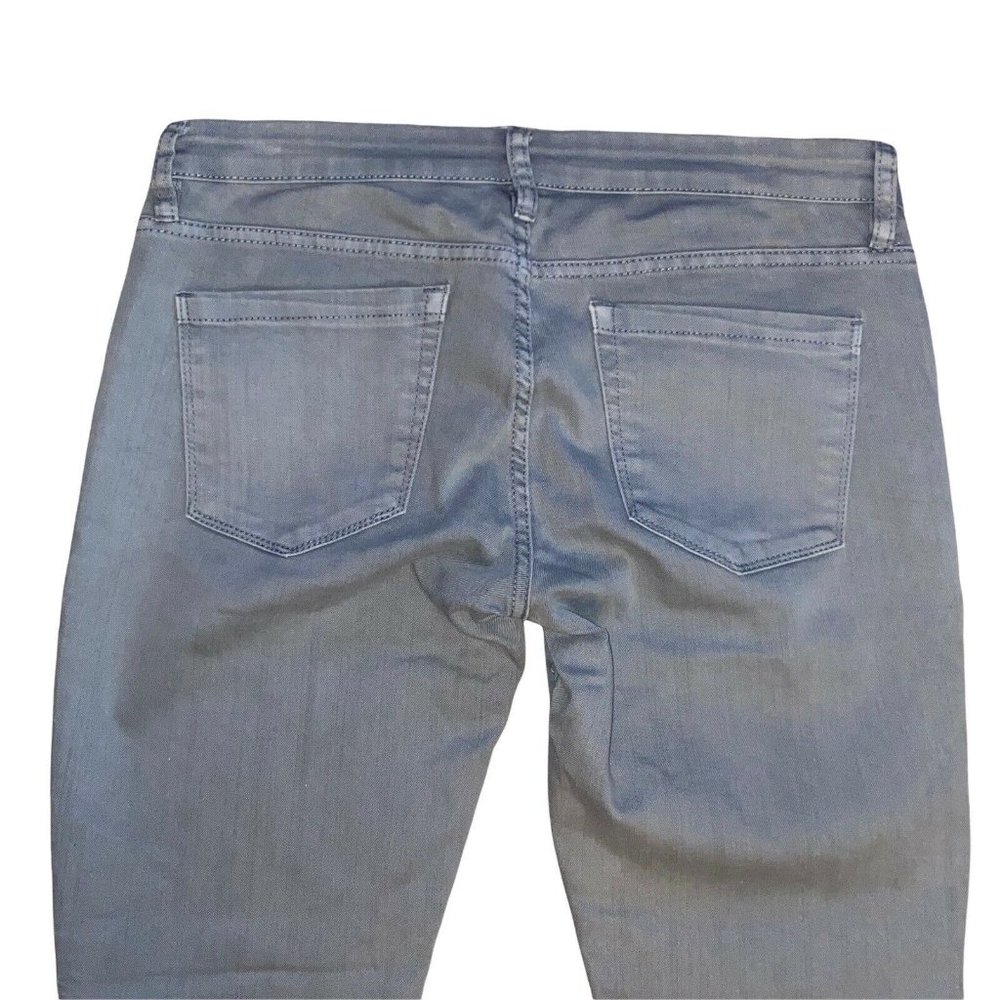 blank nyc silver gray womens denim jeans straight leg size 29 - Picture 8 of 9